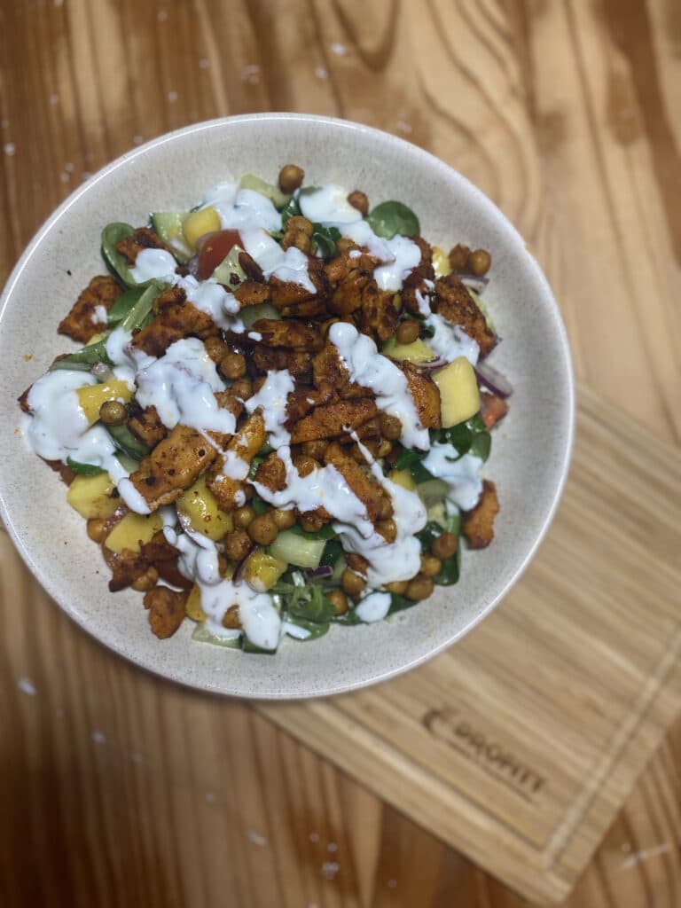 Zomerse couscoussalade met mango