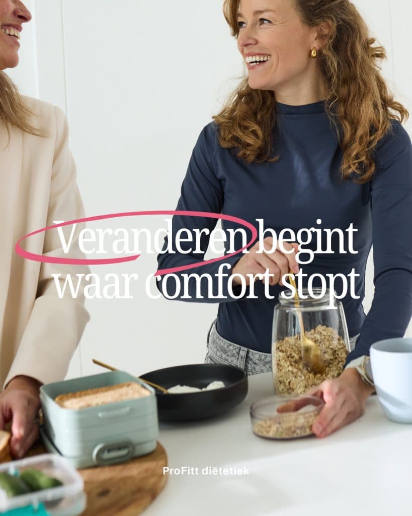 Veranderen begint waar comfort (tijdelijk) stopt
